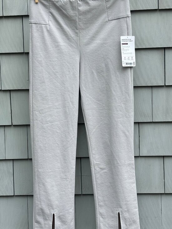 Athleta Pants - Athleta Wander Slim Straight Crop | Light Gray | Size 8 | NWT